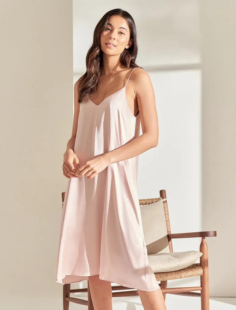 Audrey Washable Silk Slip Nightgown