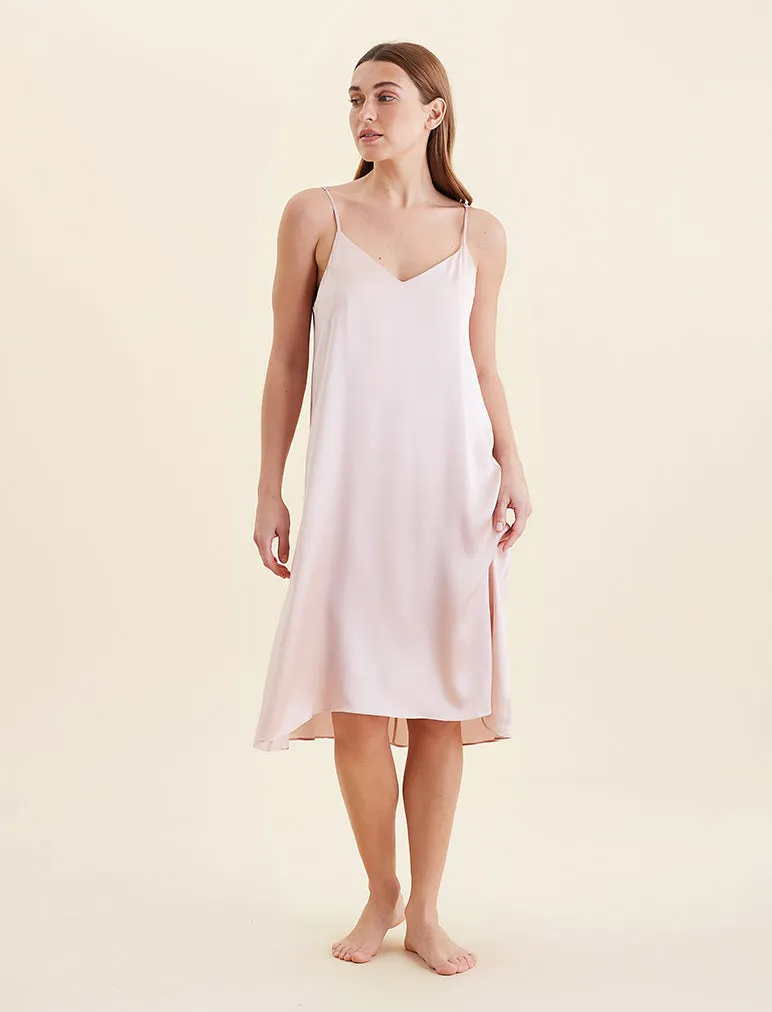 Audrey Washable Silk Slip Nightgown