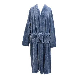 Bath Robe - Navy Marle - Mens