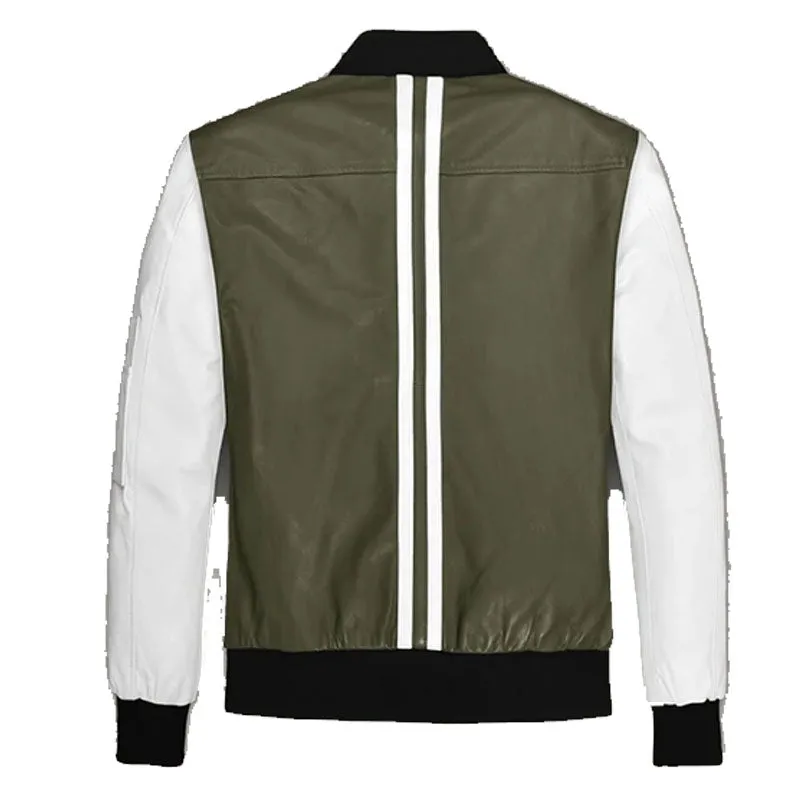 Best New Looking Style Coach Varsity Leather Jacket