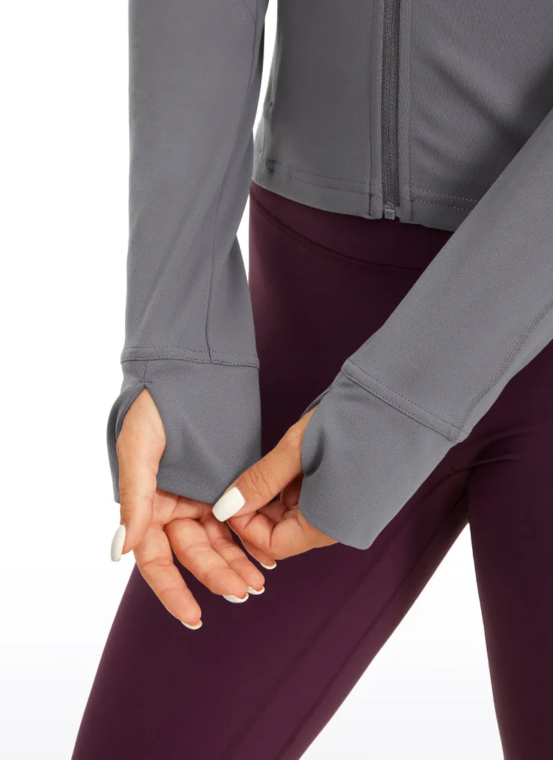 Butterluxe Waist-Length Full Zip Jackets