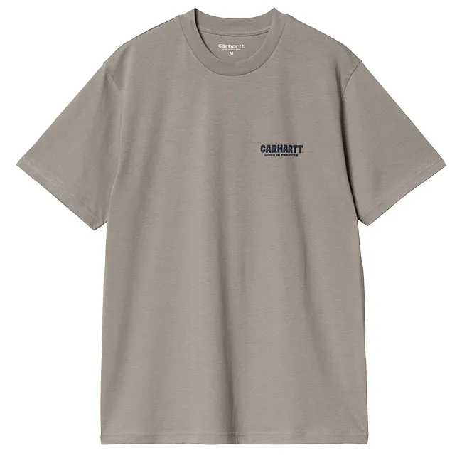 Carhartt WIP Mens S/S Trade T Shirt Misty Grey