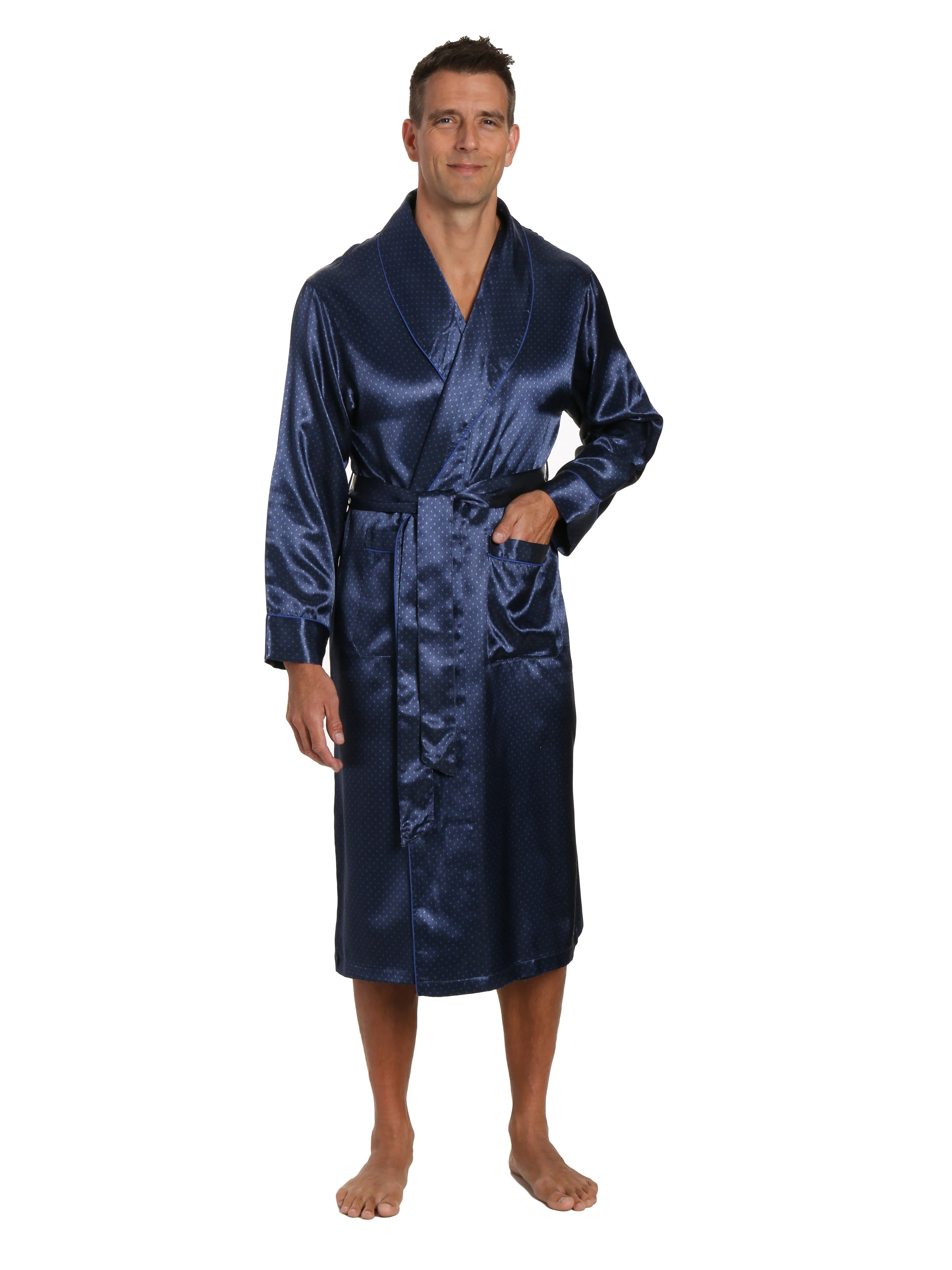 Men's Premium Satin Robe