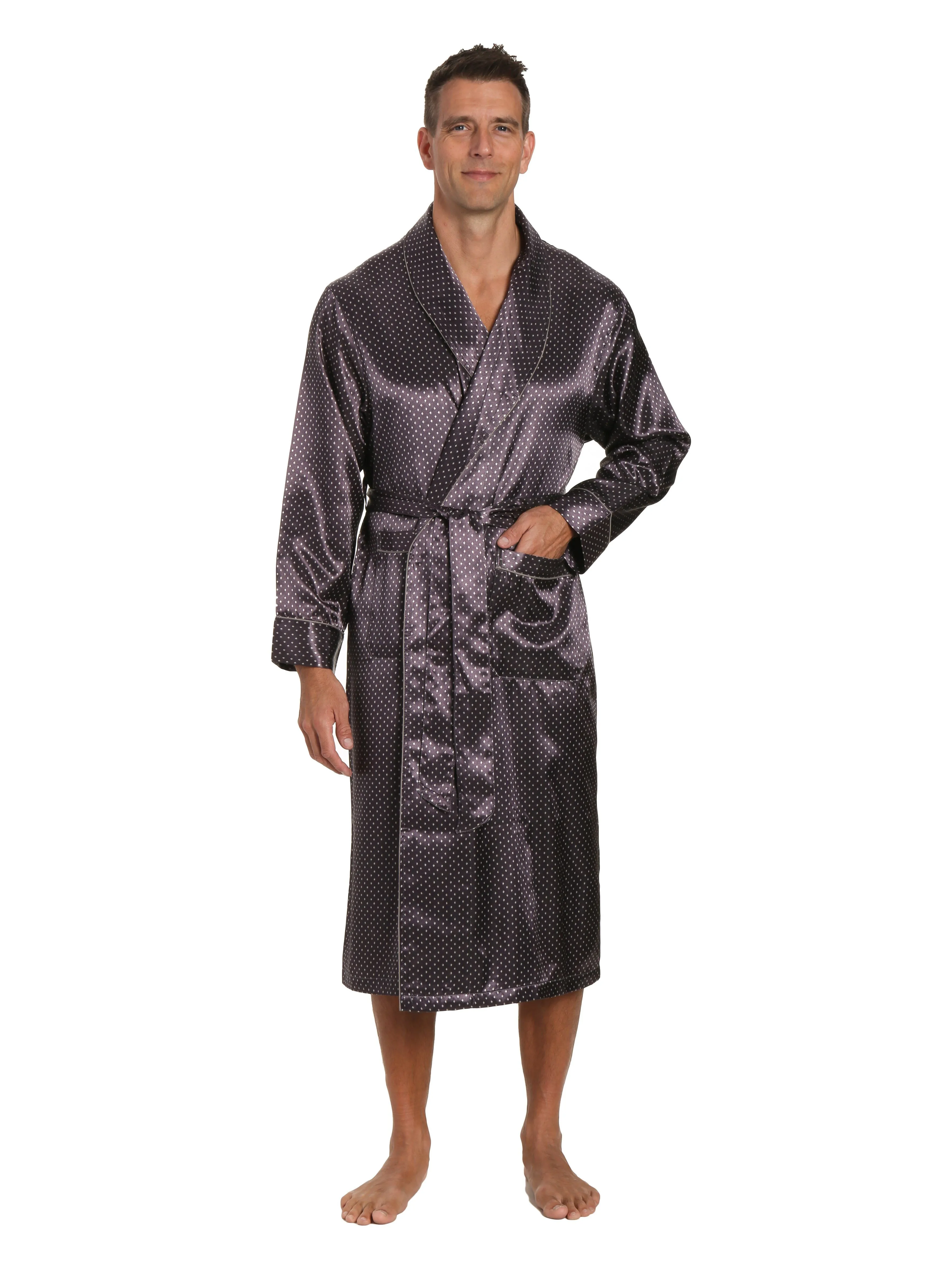 Men's Premium Satin Robe