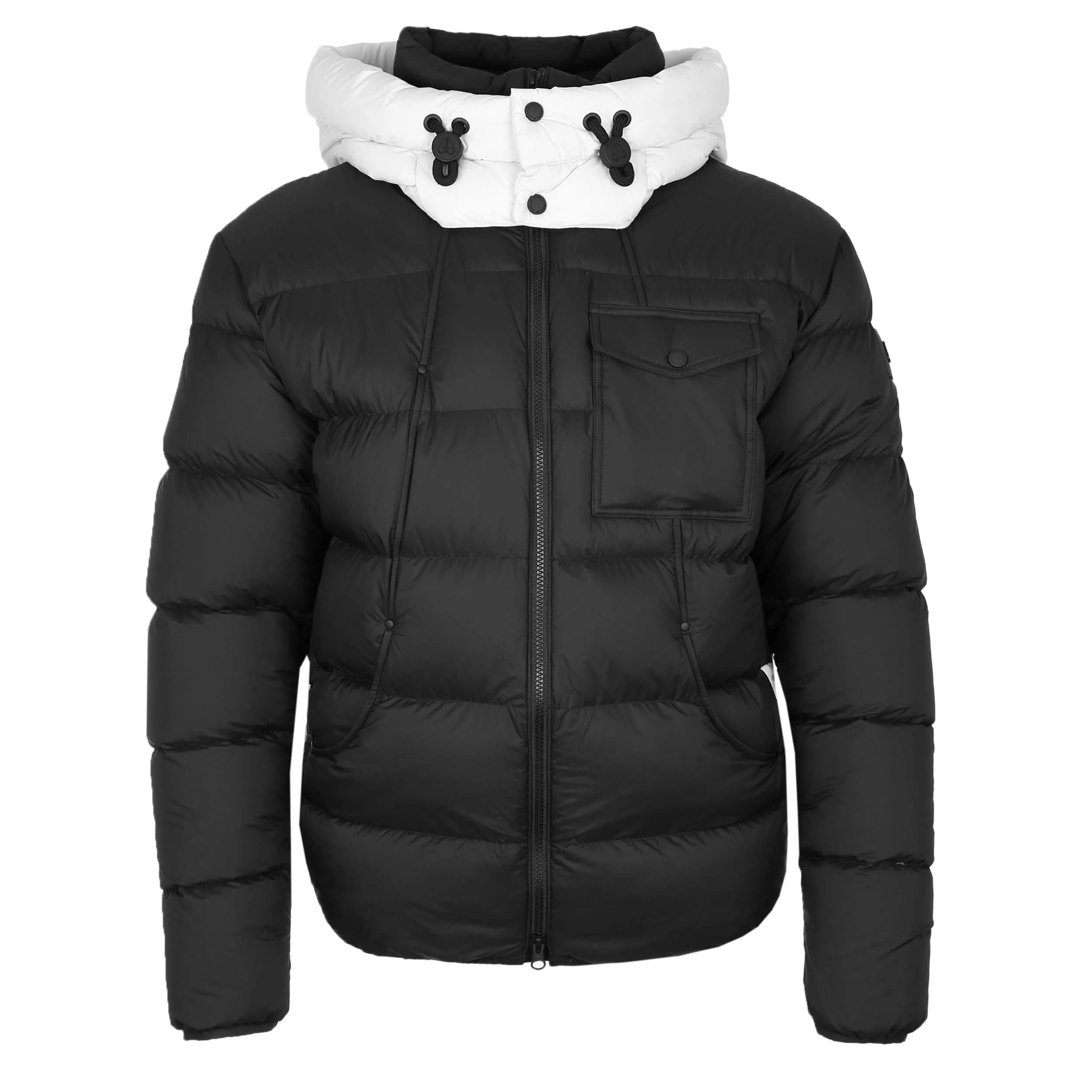 Moose Knuckles Bedstuy Jacket in Black & White