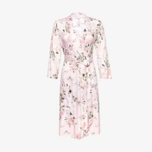 Posh Peanut Vintage Pink Rose Robe