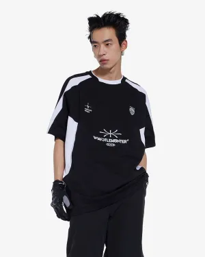 Short Sleeved Oversized Blokecore Jersey Sport T-Shirt