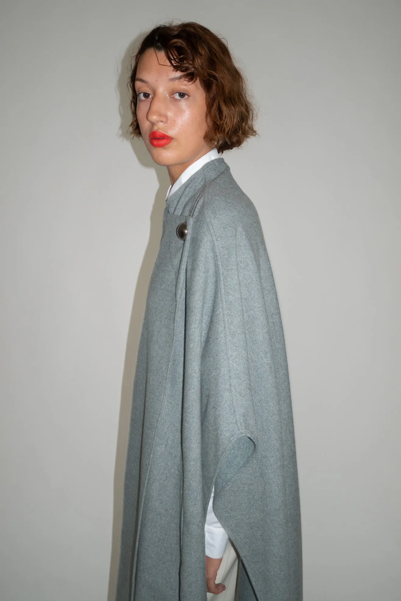 THE GARMENT, Mille Cape, Multi Grey Melange